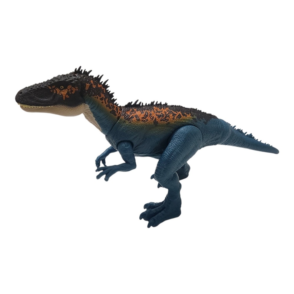 Mattel Jurassic World Monolophosaurus Action Figure Blue Orange‎ GWD09
